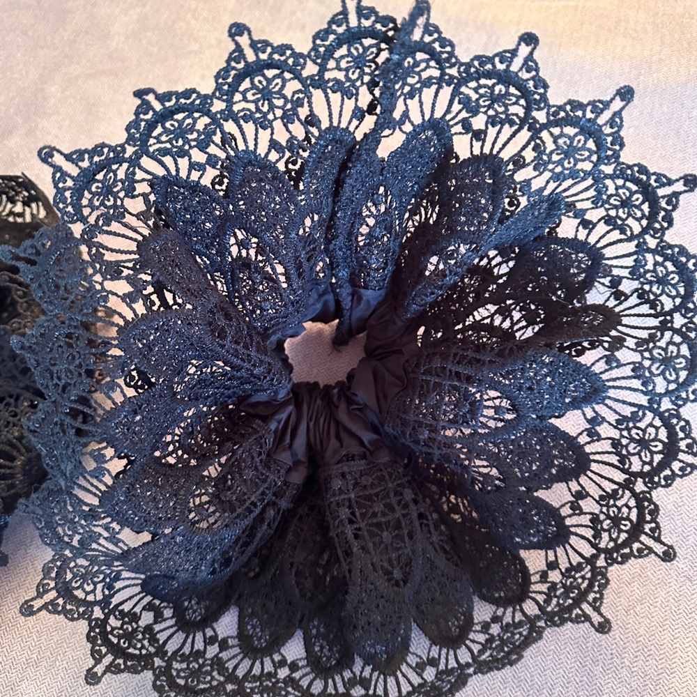 Black Lace Cuffs (2)(Avail Only Via Not-So-Mystery Box) View 4